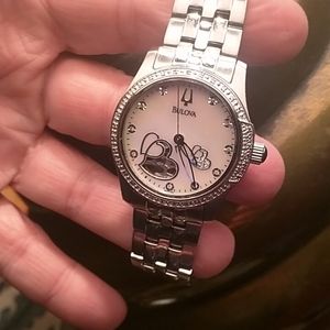 Bulova C677626 Auto Diamond Mother of Pearl